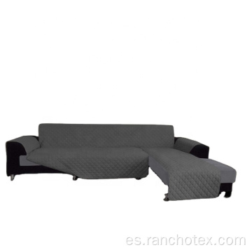 L Sofá de forma cubierta de sofá impermeable reversible